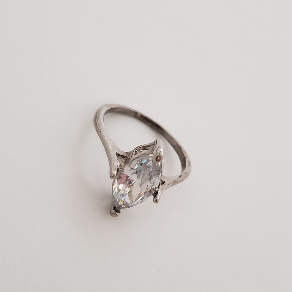 Charming Charlie Cubic Zirconia Marquis Ring